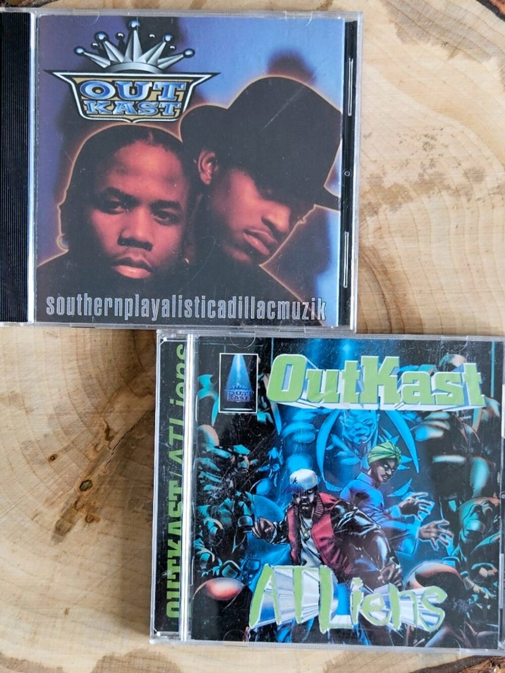 OutKast Vintage 90s CD Lot: ATLiens + Debut Album | tested No Skips